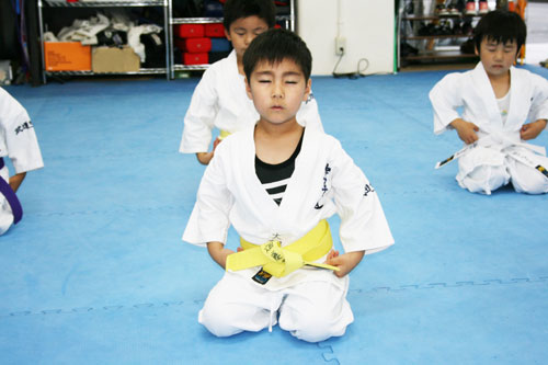 空手道 禅道会 子供の空手